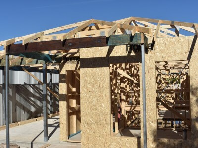 2 Single storey Houses -                                                               Roofs installed within 2 days