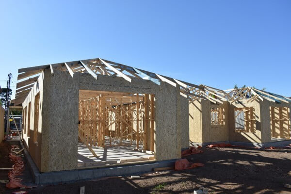 Day 3 & 4 roof installation on both homes being completed