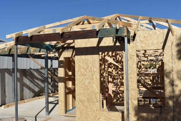 Day 3 & 4 roof installation on both homes 